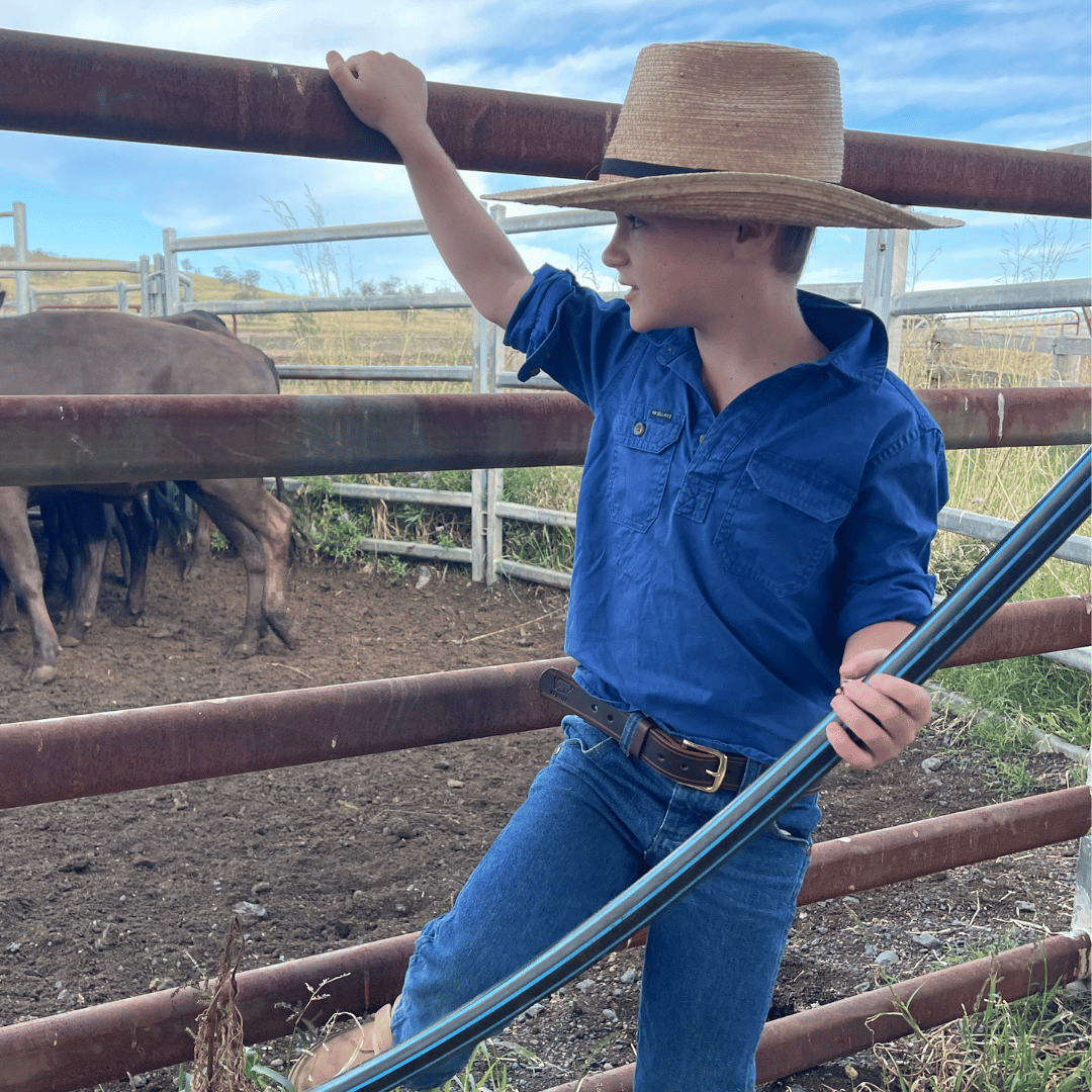 Kelpie Co. Australian Leather Handcrafted Belts - Raw Edges