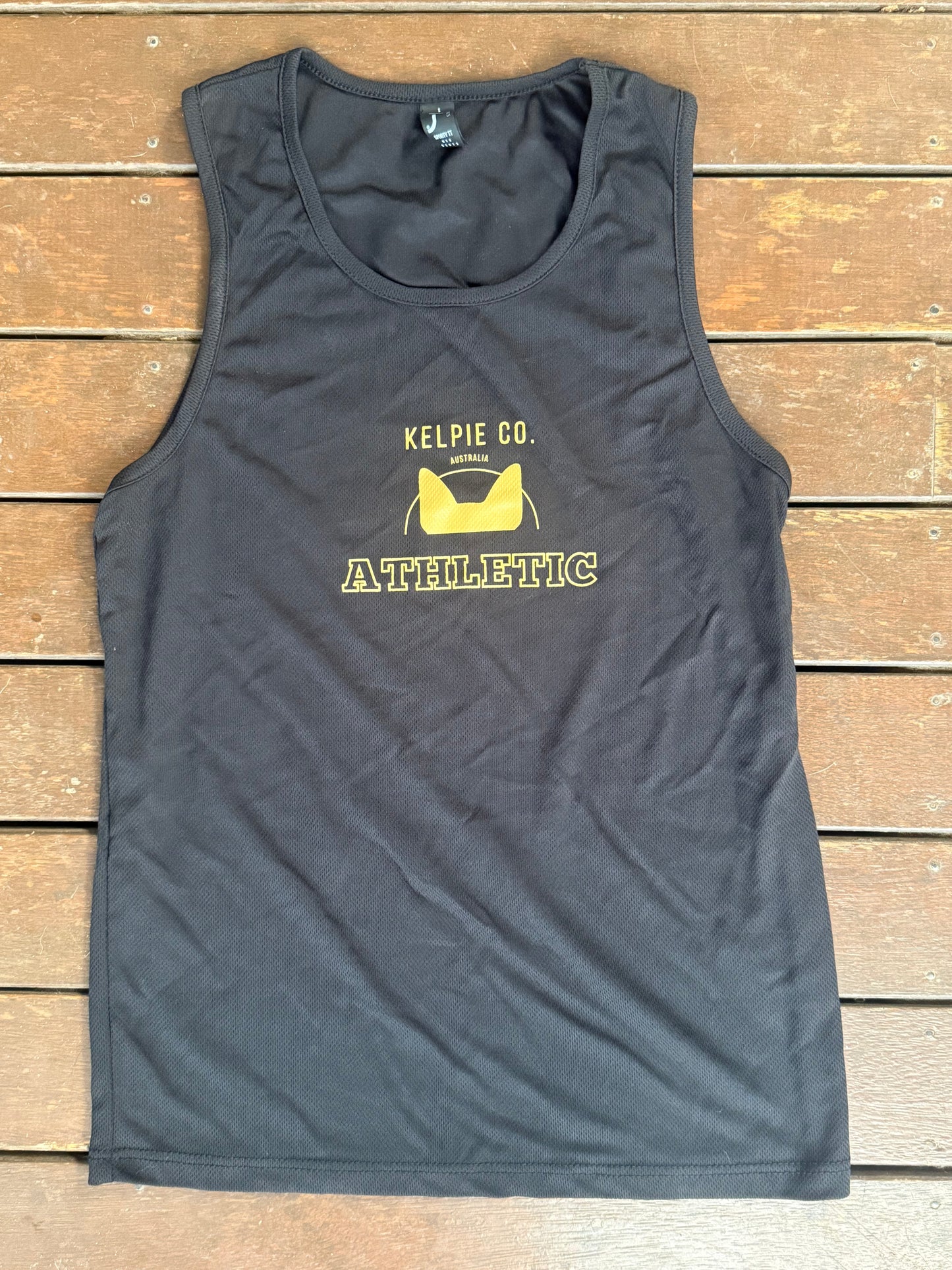 Kelpie Co. Athletic Mesh Running Singlet front