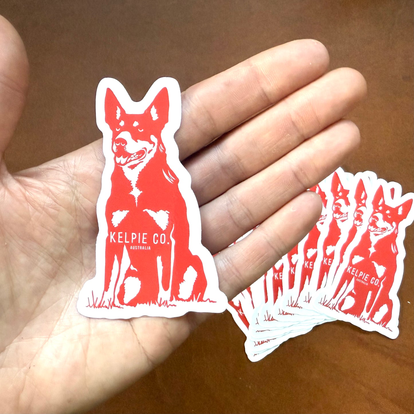 Red Kelpie Sticker