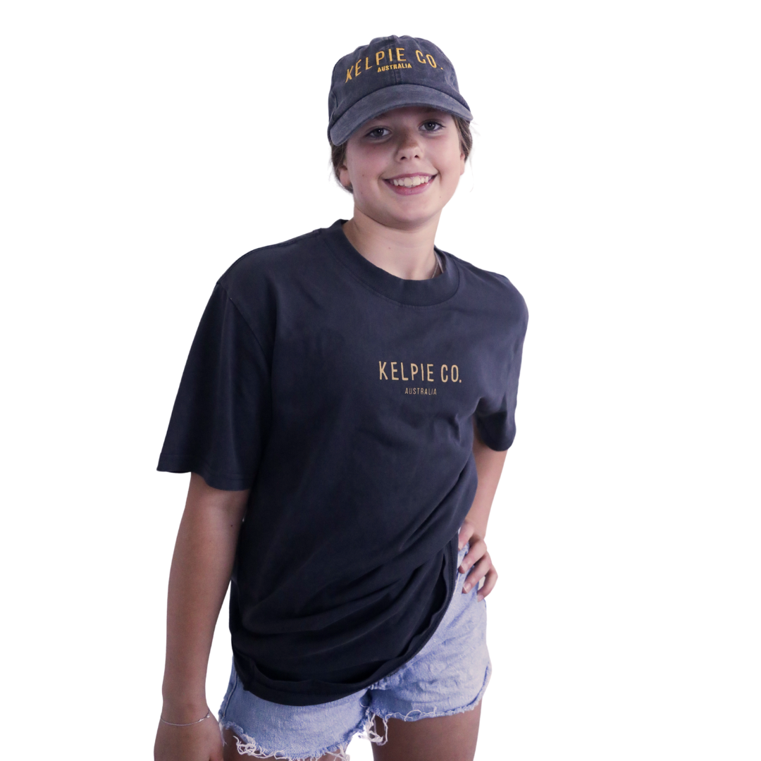 Kelpie Tshirt - Kelpies & Cowgirls Icons Oversized Tee