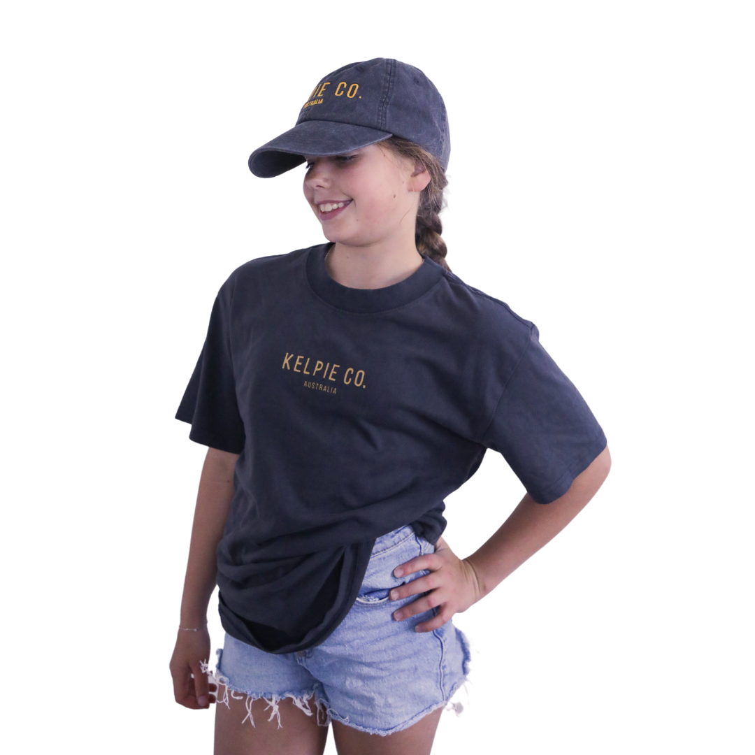 Kelpie Tshirt - Kelpies & Cowgirls Icons Oversized Tee