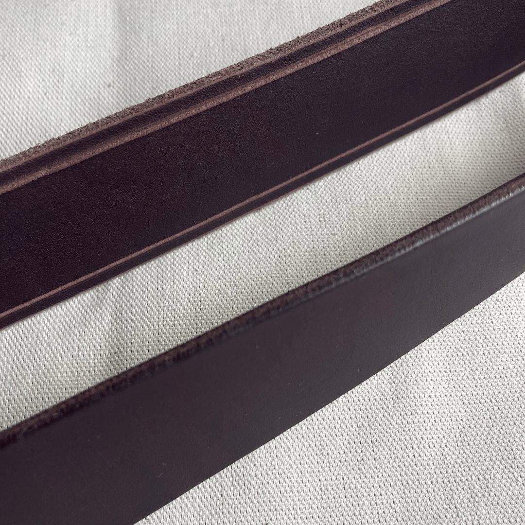 Kelpie Co. Australian Leather Handcrafted Belts - Raw Edges