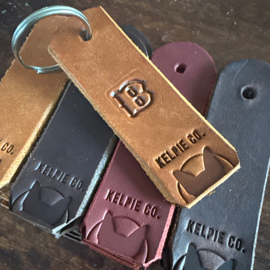 Australian Leather Kelpie Co. Keyring