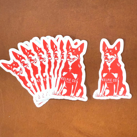Kelpie Dog Sticker