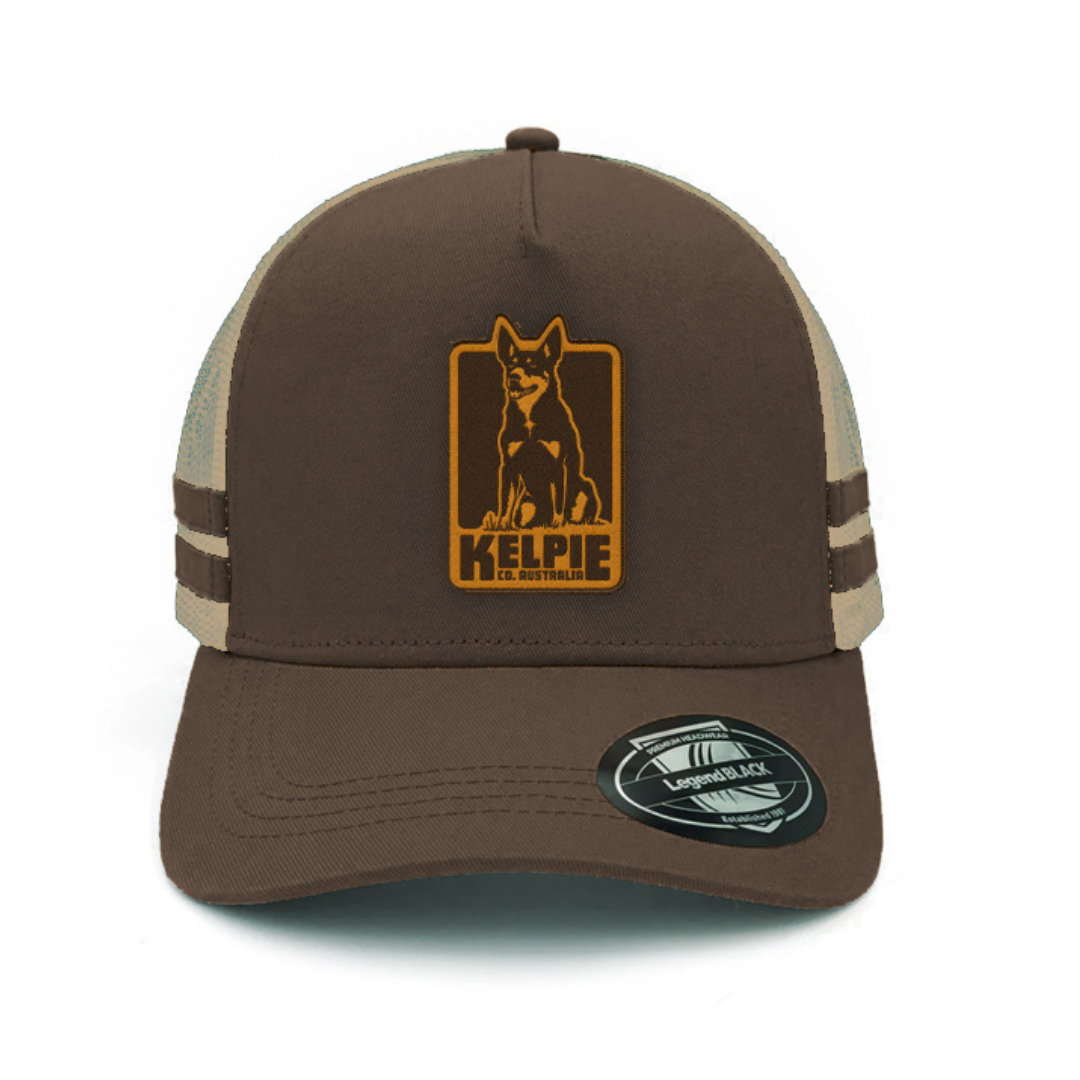 Kelpie Co. Kelpie Trucker Cap - Foam and Country Stripes