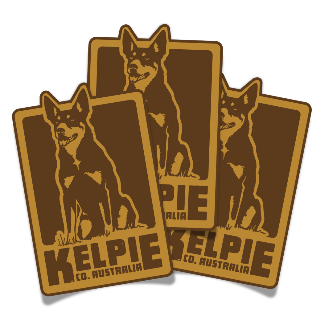Kelpie Icon Sticker