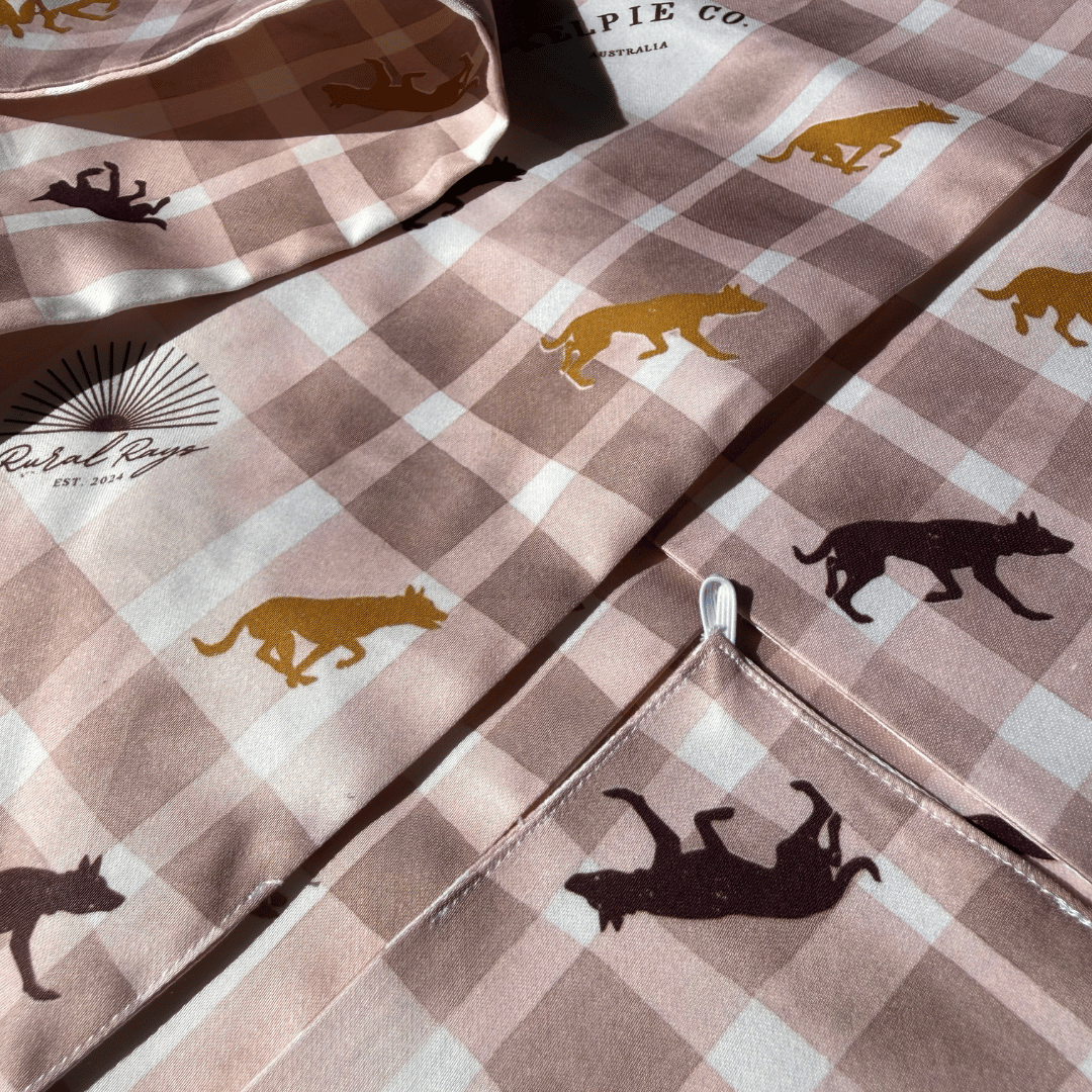 Kelpie Co. x Rural Rays Bandanna Collab