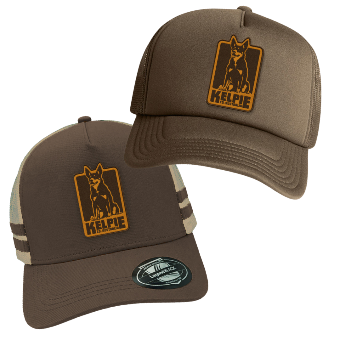 Kelpie Co. Kelpie Trucker Cap - Foam and Country Stripes