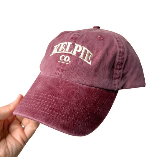 Kelpie Co. Faded Red Dad Cap