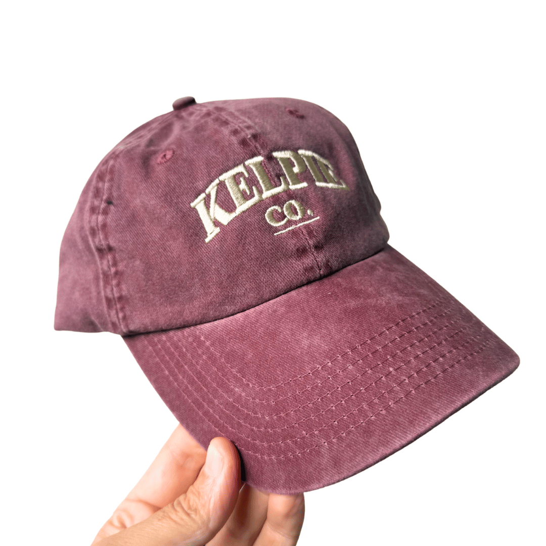 Kelpie Co. Faded Red Dad Cap