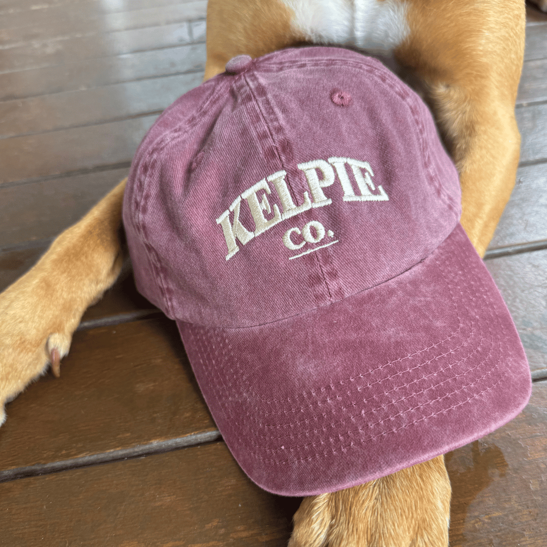 Kelpie Co. Faded Red Dad Cap