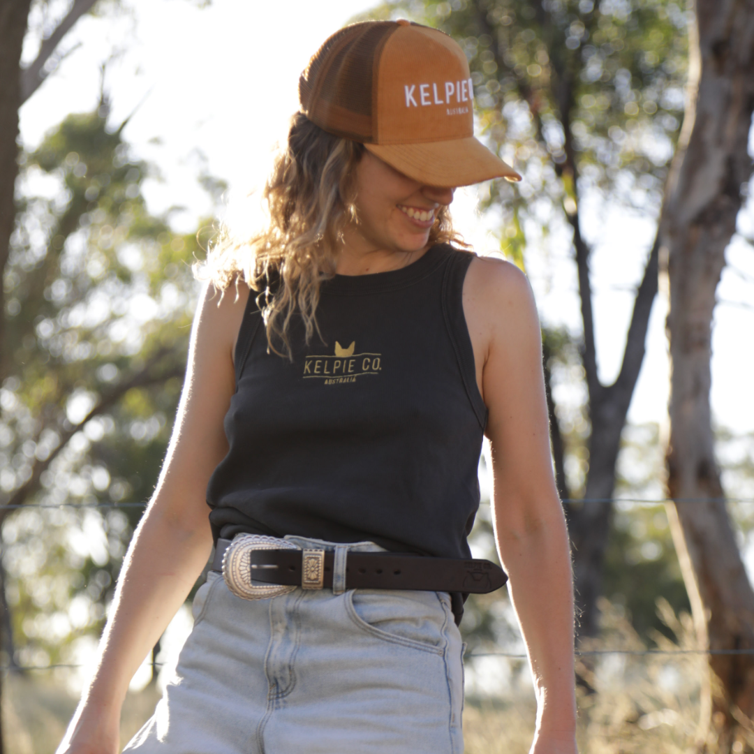 Kelpie Co. Golden Trucker Hat