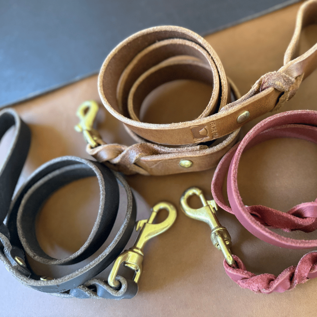 Kelpie Co. Australia Leather Dog Leads