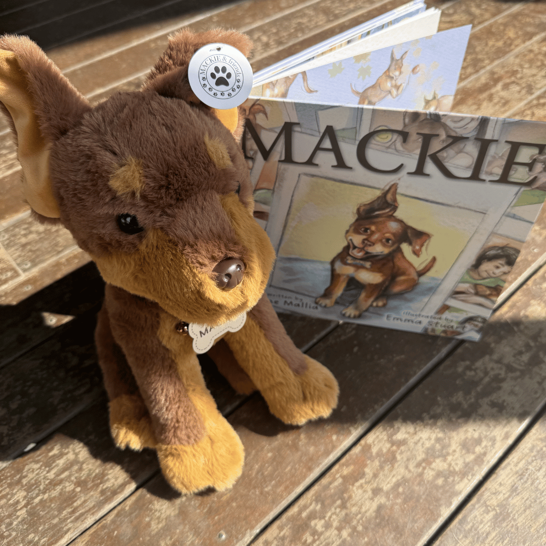 Kelpie Soft Plush Toy - Mackie the Kelpie