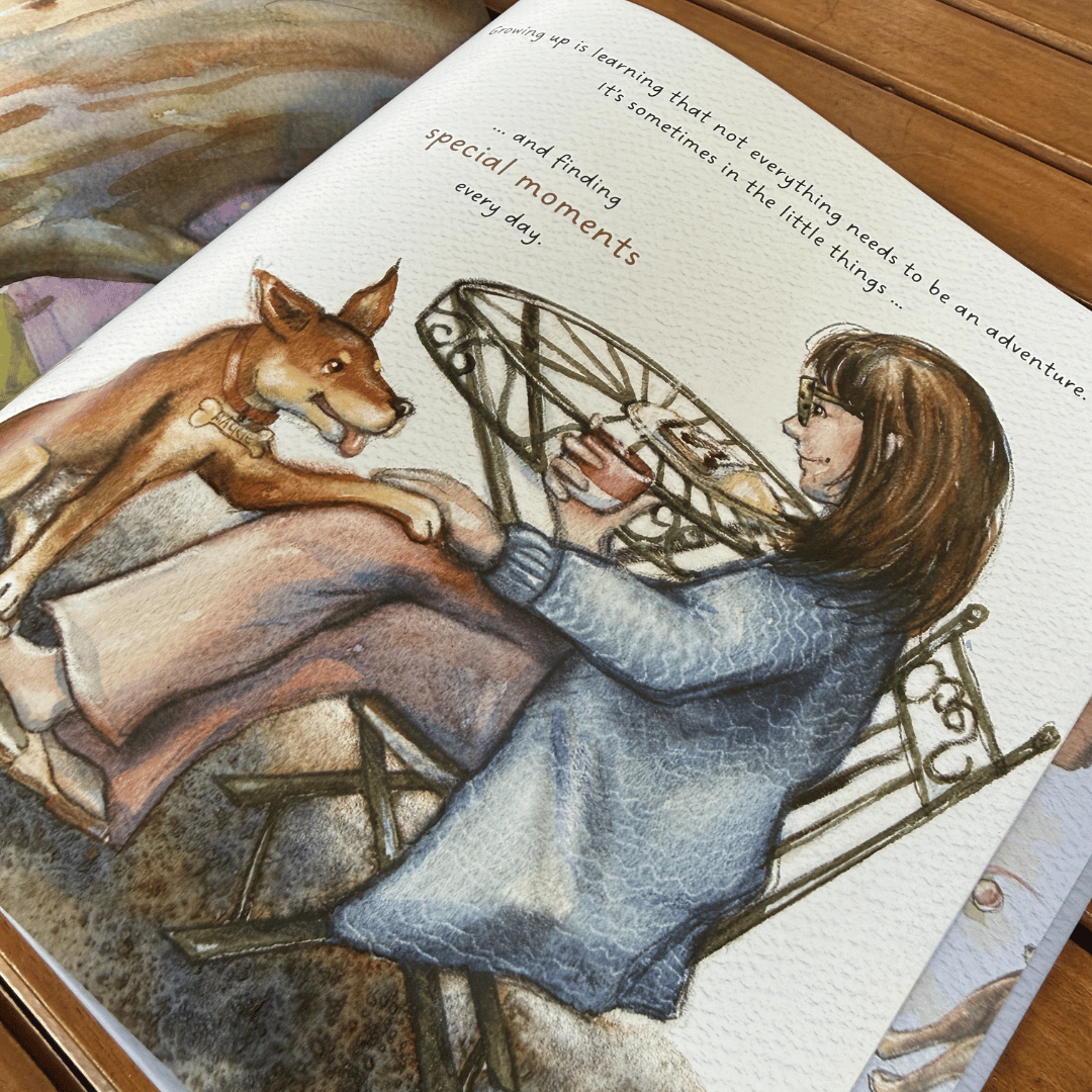 Mackie, Kelpie Hard Cover Children's Book
