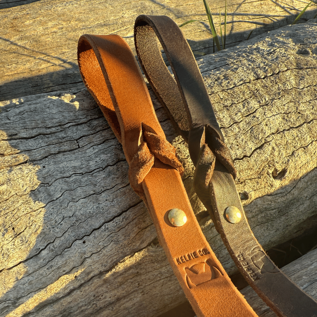 Kelpie Co. Australia Leather Dog Leads