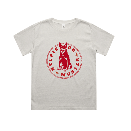 Kelpie Co. Muster 2025 Kids Oversized Tees