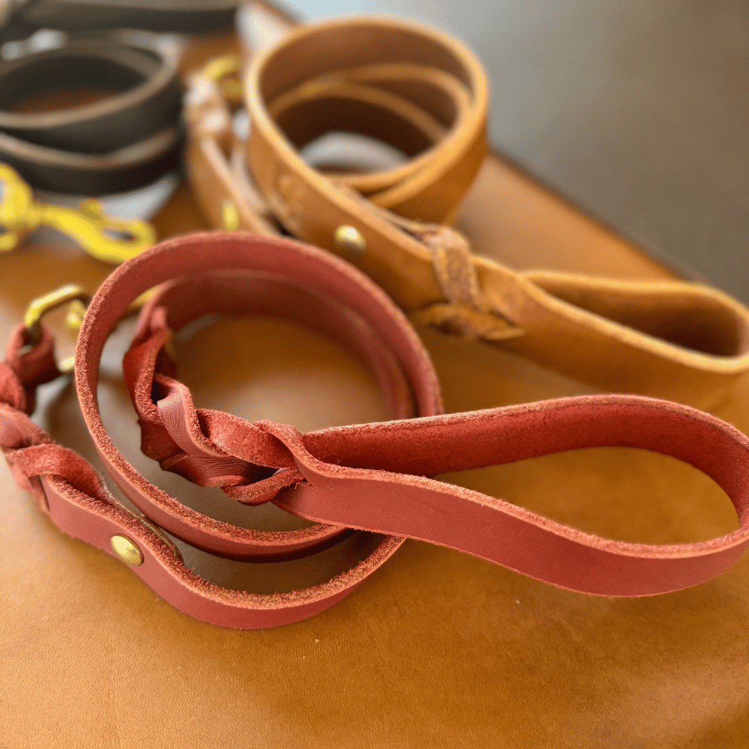 Kelpie Co. Australia Leather Dog Leads